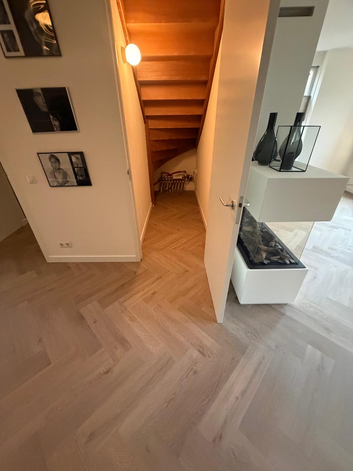 PVC visgraat vloer woning Gorinchem - foto 4