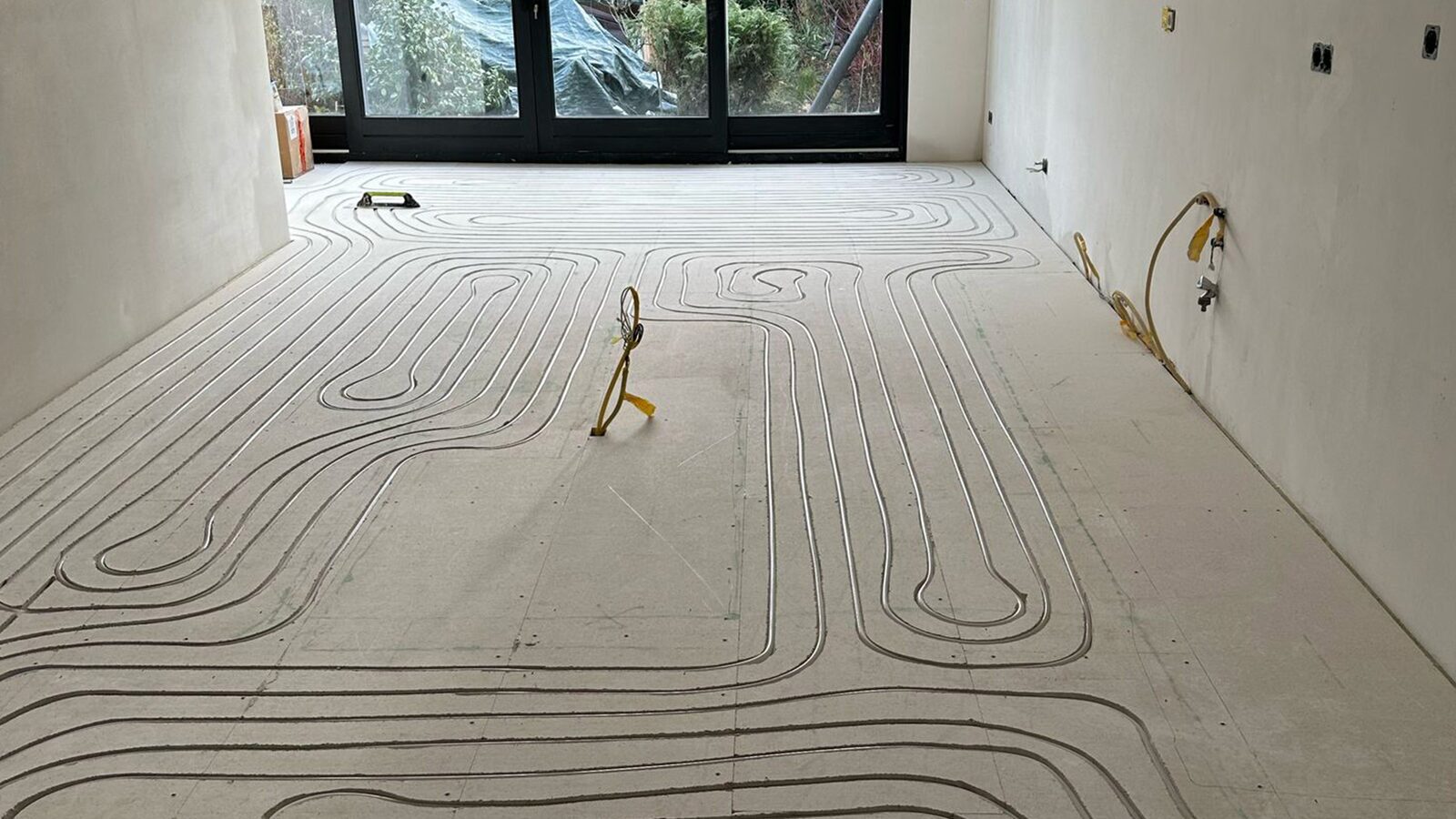 Installatie vloerverwarming